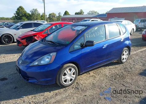 2010 Honda Fit из США, поврежденный, VIN JHMGE8H28AC000055